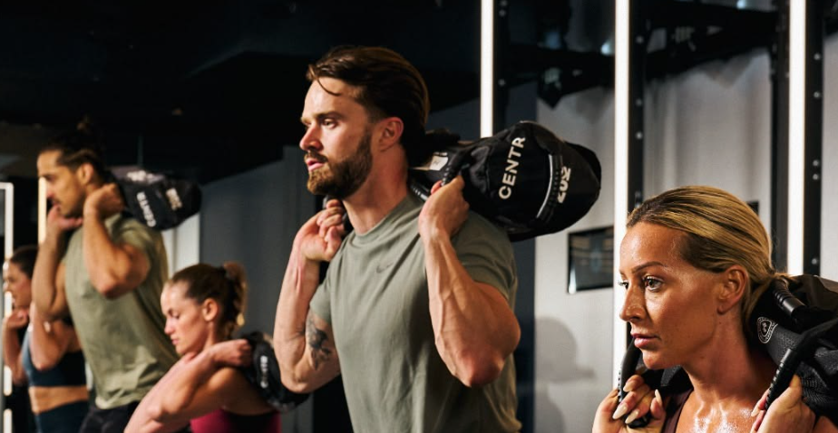 Fitness training background